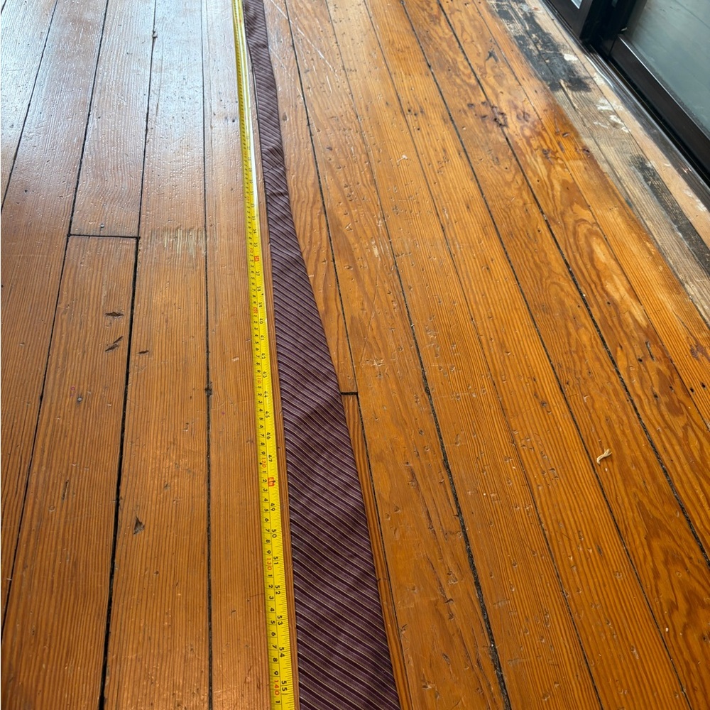 Classic Diagonal Stripe Tie in Deep Plum